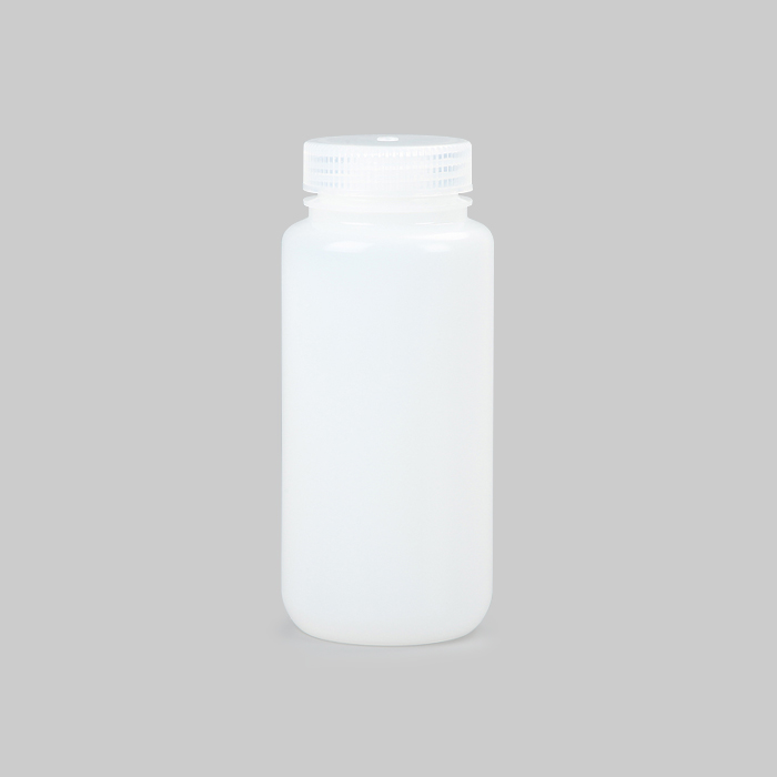 塑料广口试剂瓶，HDPE，1000ml，本白，无酶，免洗，防漏设计无内盖，大包装，未灭菌