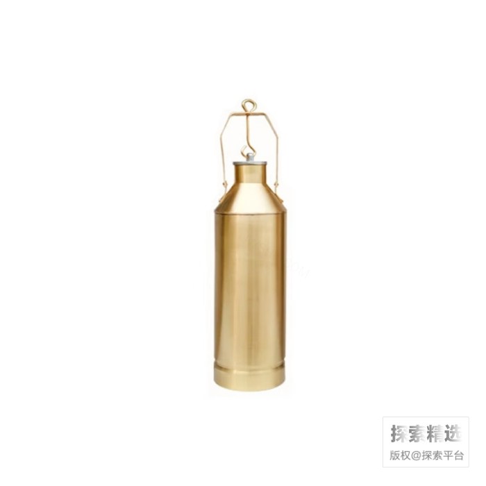 一体加重石油采样器 铜制 不含绳 300ml
