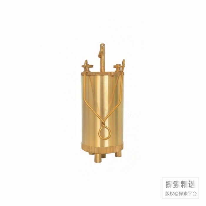 底部石油采样器 铜制 不含绳 300ml