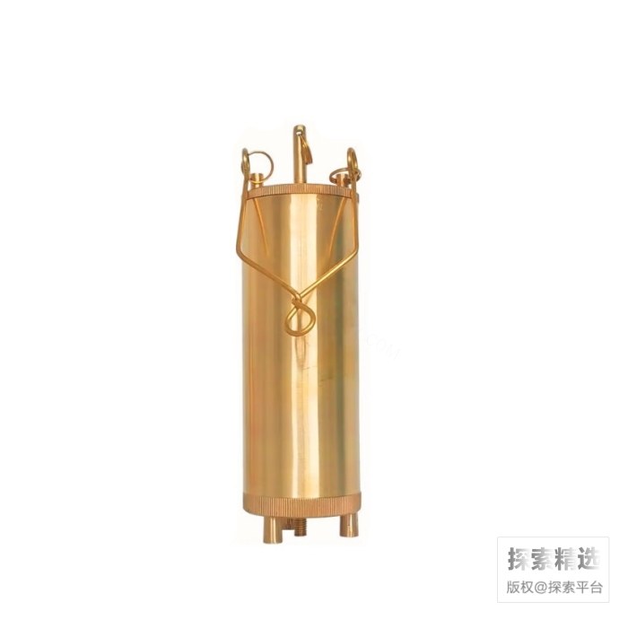 底部石油采样器 铜制 不含绳 500ml