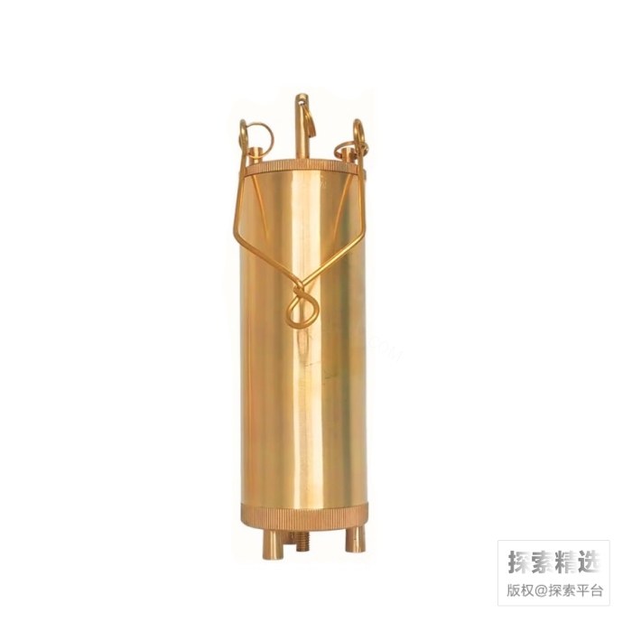 底部石油采样器 铜制 不含绳 1000ml