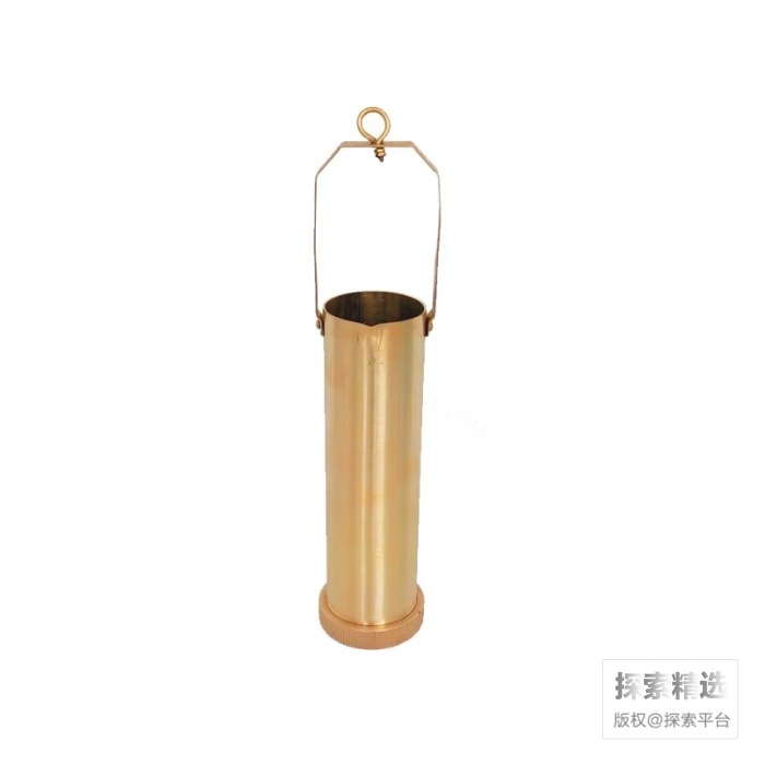 全程石油采样器 铜制 不含绳 500ml