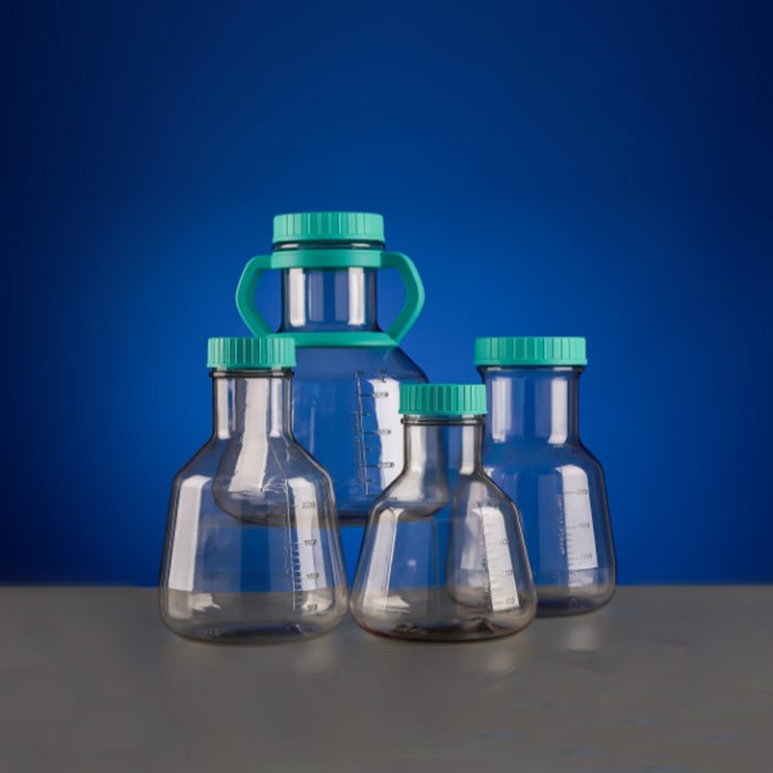 高效摇瓶，3000ml，透气盖，PC，灭菌，TriSteri超低微粒，三层袋装
