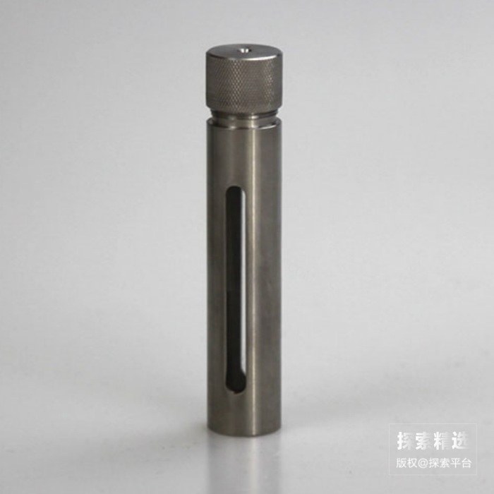 耐压石油气体玻璃取样瓶 5ml 不锈钢外壳