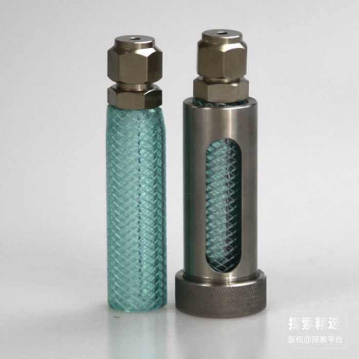 耐压石油气体玻璃取样瓶 15ml 尼龙外壳 - 玖梧精选
