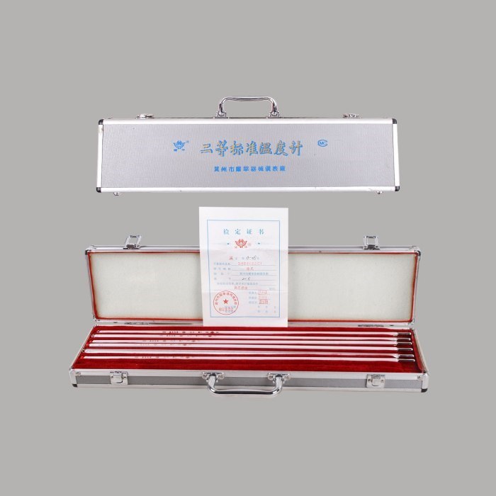 二等标准温度计 0℃～50℃ 分度值0.1℃ 长度540mm 包过检（报价不含送检费，过检后可提供证书）