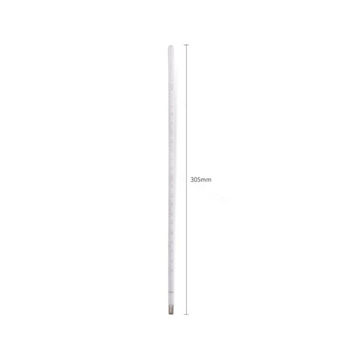开口闪点2号玻璃温度计 -6℃～+400℃ 分度值2℃ 浸没深度25mm GB/T514系列石油产品专用 包过检（报价不…