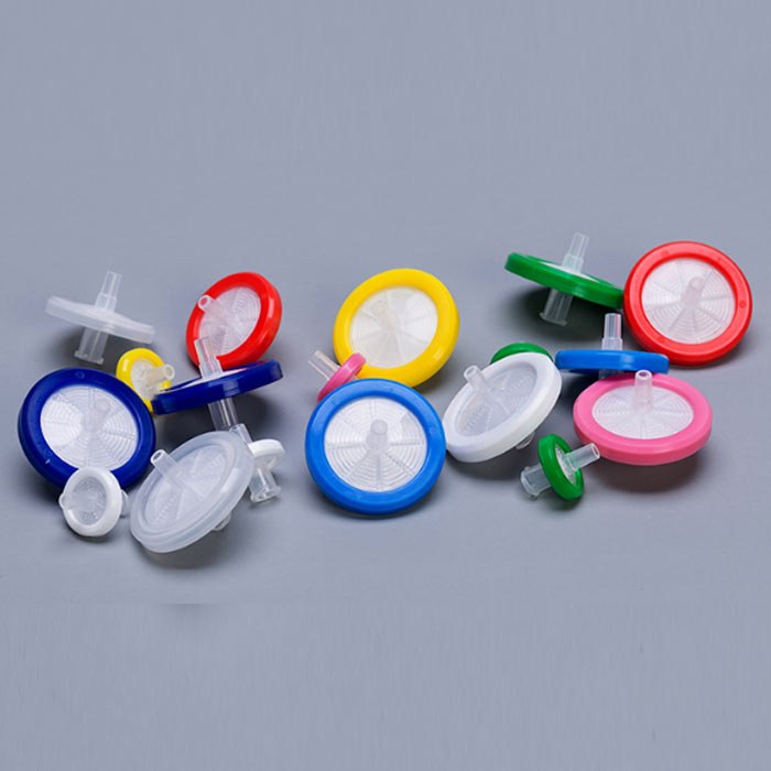 一次性针头过滤器 25mm GF1.1µm+CA0.22µm,独立包装,本色,灭菌