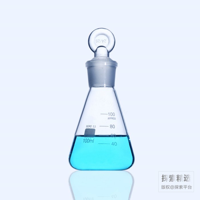 具塞三角烧瓶100mL/24# - 玖梧精选