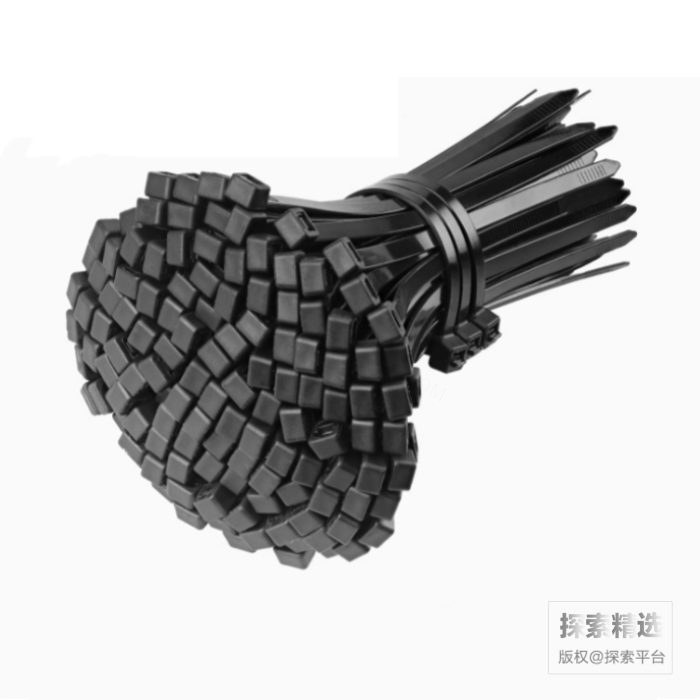 尼龙扎带 黑色 500&times;7.6mm