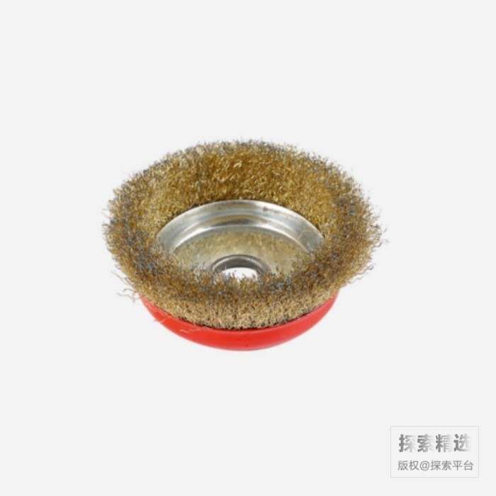 碗型钢丝轮 80&times;16 适合100角磨机