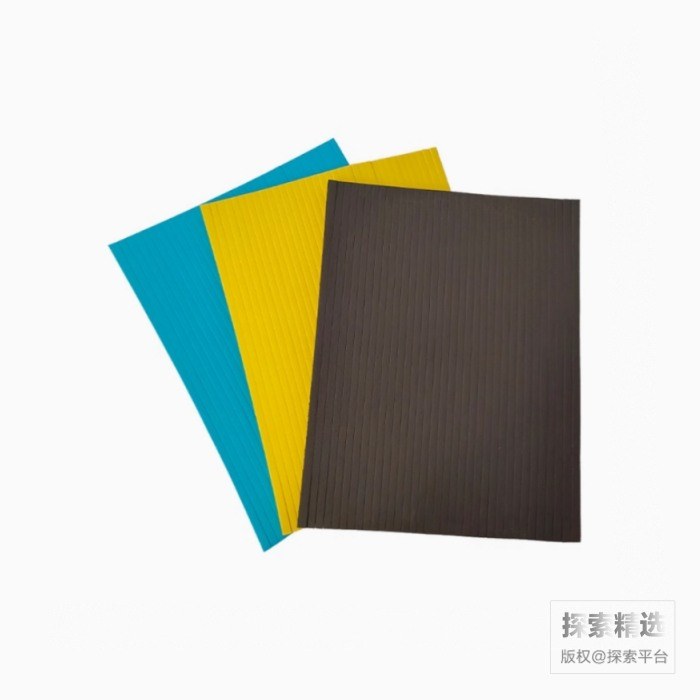 刀版弹垫 黄色高弹60度厚12mm宽8mm