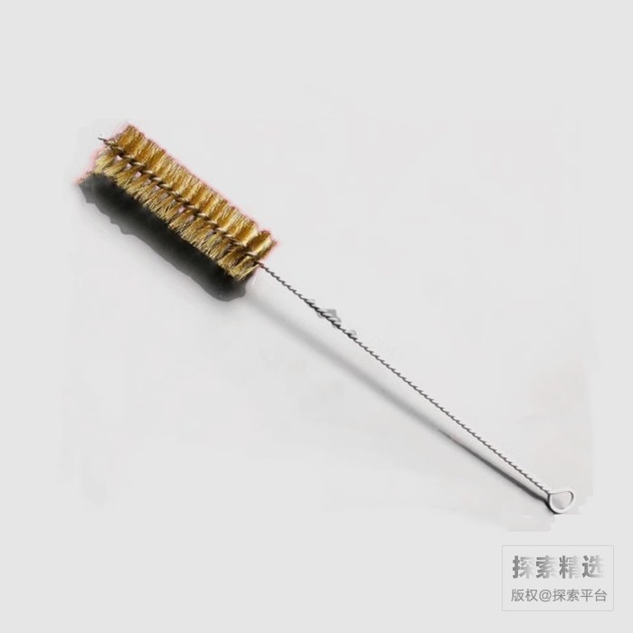 铜丝毛刷 直径15mm 外丝接口