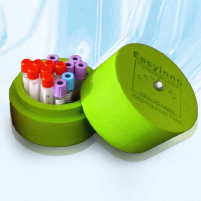 Easyinno 程序降温盒 适配3.5-5ml细胞冻存管 最大直径15mm 30孔