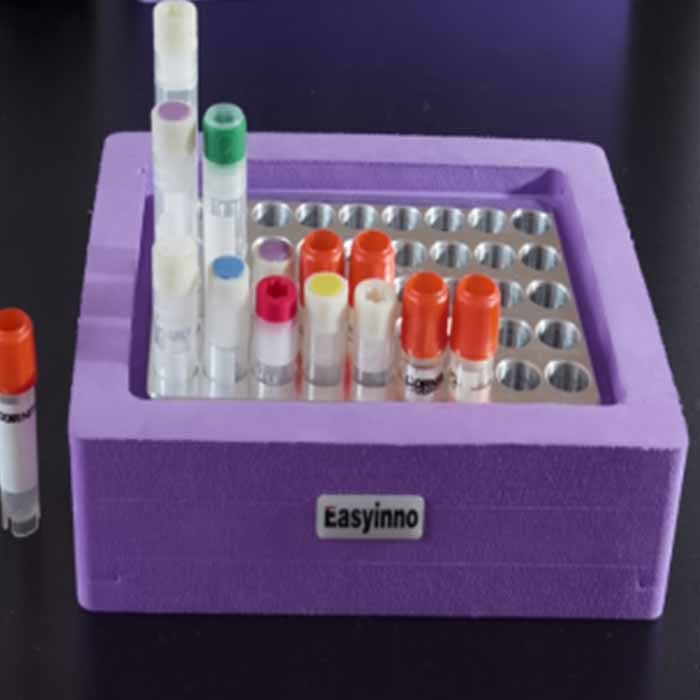 Easyinno 细胞冻存冰盒 适配2ml细胞冻存管 45孔