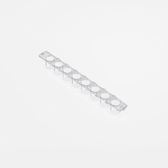 0.2 ml PCR八联管配荧光定量PCR八联管光学平盖 用于PCR QPCR - ACESUN艾斯琳
