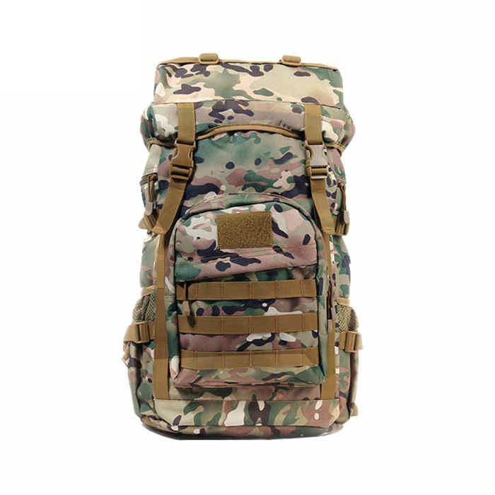 户外应急背囊双肩包 60&times;35&times;24cm 迷彩色 600D加密尼龙 配置明细参考详情页