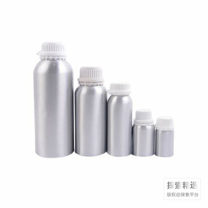 本色塑防铝瓶 1000mL 88&times;220mm 含甲基乙烯基硅白色O型垫圈、PE本色内塞和PP塑料防盗盖（中号…