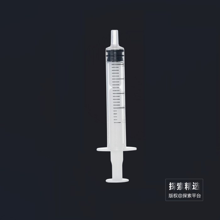 实验耗材 一次性加液器 2ml 有胶头（不带针头） 散装 科研专用 禁止用于人体