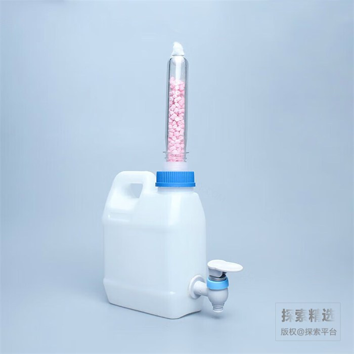 标配 氢氧化钠储存瓶（材质：PE桶身+PET干燥管） 2500ml - 玖梧供应链