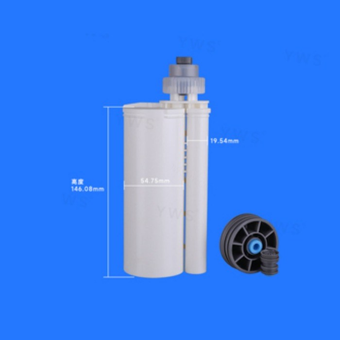 F系列AB胶筒 10：1 200mL PBT材质 适配MF系列混合管(10:1) - YWS