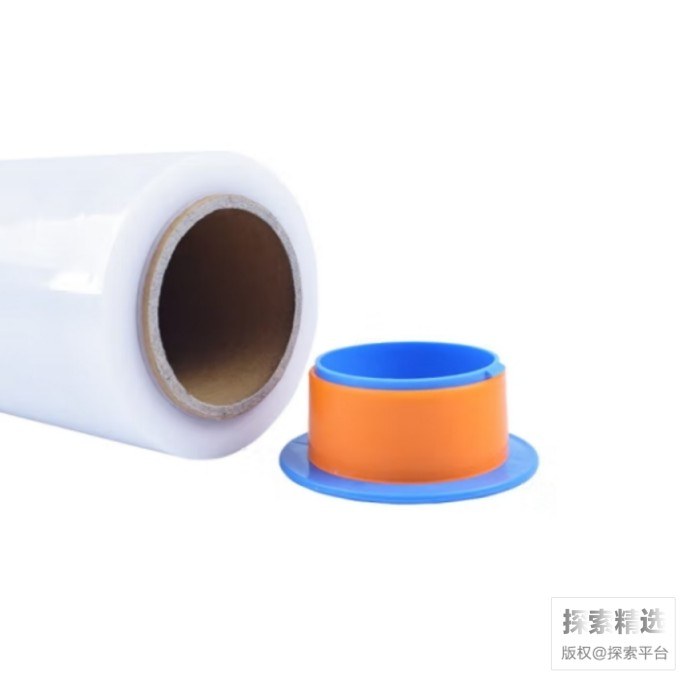 缠绕膜用手柄拉膜器 承重6kg 转盘直径76mm 最大包装高度500mm 2只装