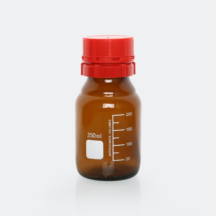 丁基锂瓶 棕色 250mL 直径×高度：70×143mm 含盖垫 - ACESUN艾斯琳