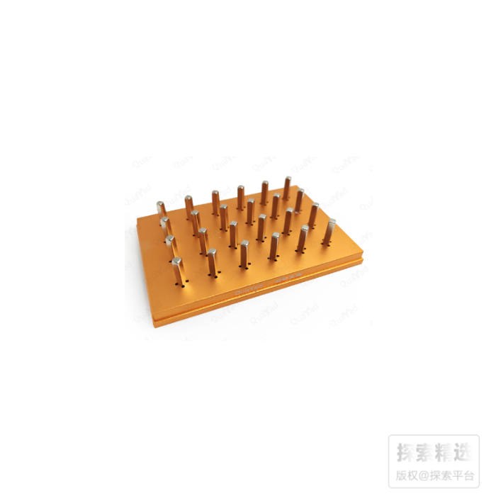 24针深孔板磁力架 适用96孔深孔板