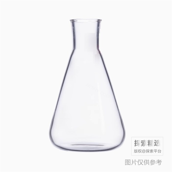 无磨口石英三角烧瓶 500ml - 玖梧精选
