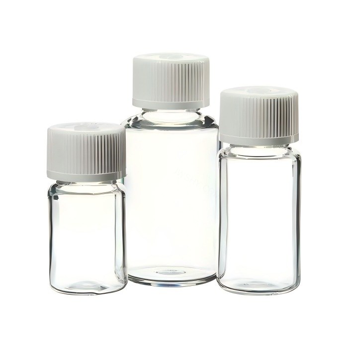 方形 PETG 优质认证级清洁培养基瓶，5ml - Nalgene/耐洁
