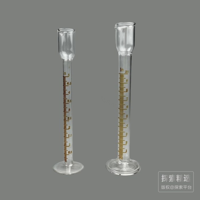 敞口式量筒（带加液杯） 2ml 精度0.02ml - 玖梧精选