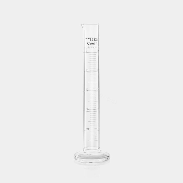 量筒（A级）50mL IN量入式 分度值：1mL 包过检 不含证书