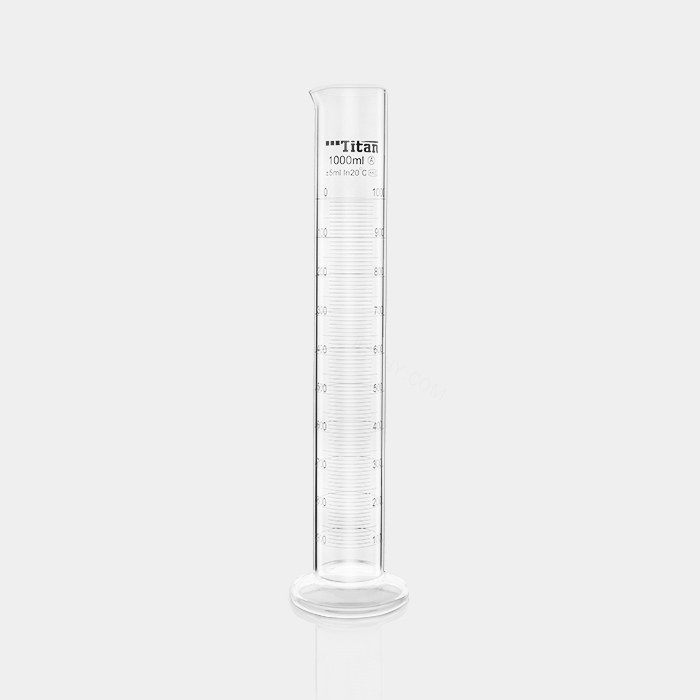 量筒（A级）1000mL IN量入式 分度值：10mL 包过检 不含证书