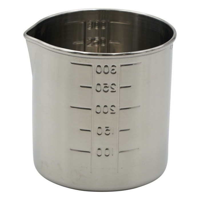 304不锈钢烧杯（无把手） 300ml 外径×总高(mm)：Φ78×75 - AS-ONE/亚速旺