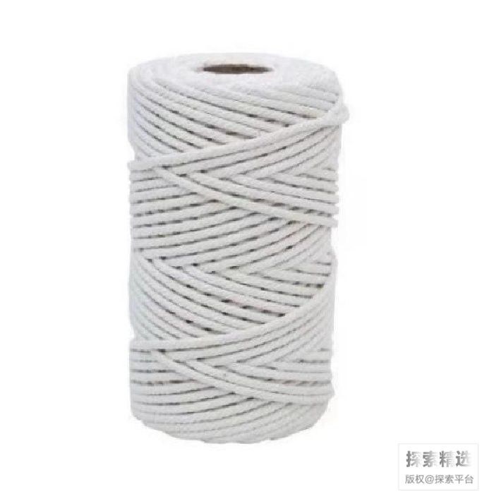 白色棉线绳 3mm