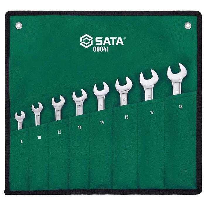 8件双向快扳组套 - Sata/世达