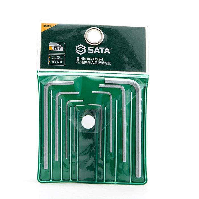 8件迷你内六角扳手组套 - Sata/世达