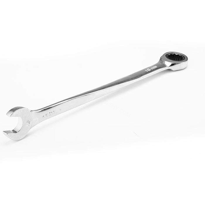 加长型×柄两用快扳18MM - Sata/世达