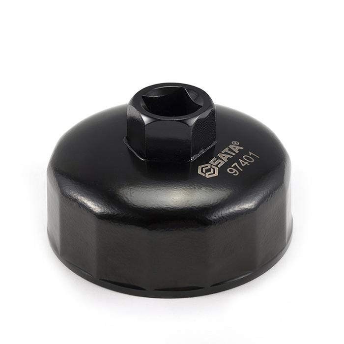 帽式滤清器扳手74MM 15边 - Sata/世达