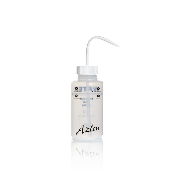 LDPE宽口洗瓶 水 500ml PP白盖 瓶口内径&times;瓶口外径&times;瓶身外径&times;高：34&…
