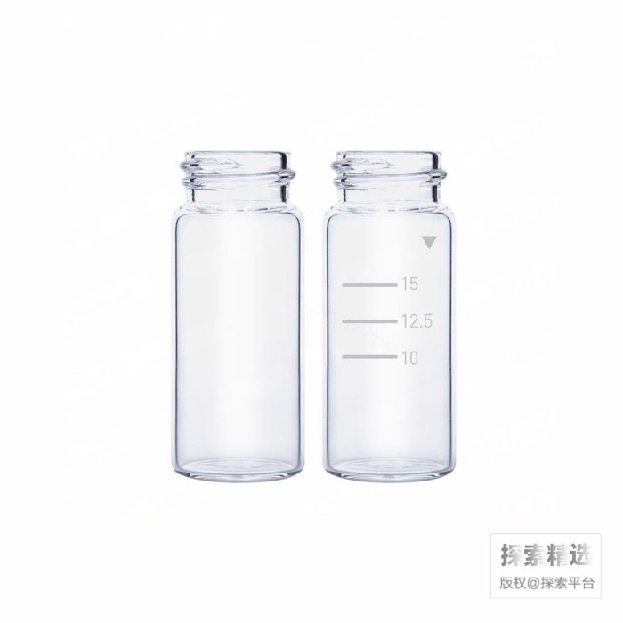 浊度计比色瓶20mL（不含盖） 带刻度 25x60mm 高硼硅3.3 适配22-400螺纹盖 - 玖梧供应链