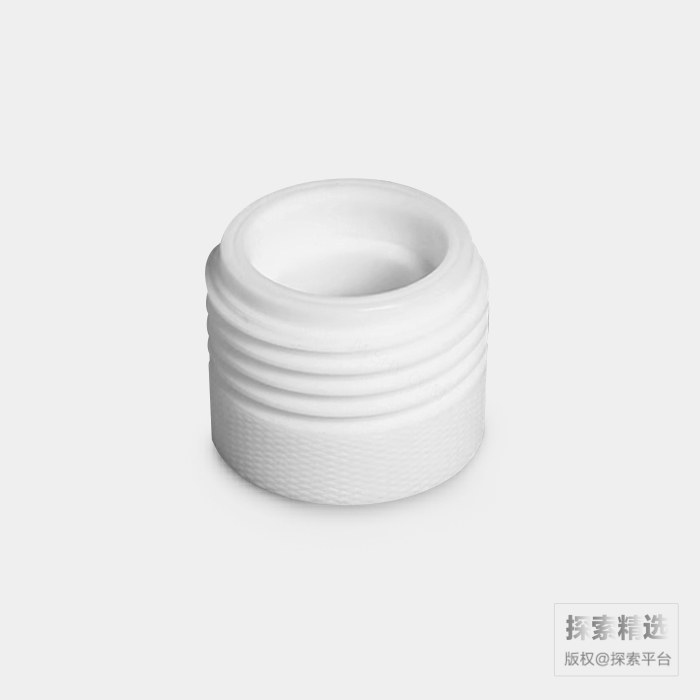 高效液相废液桶转接盖 PTFE GL38转GL45 适用GL38瓶口
