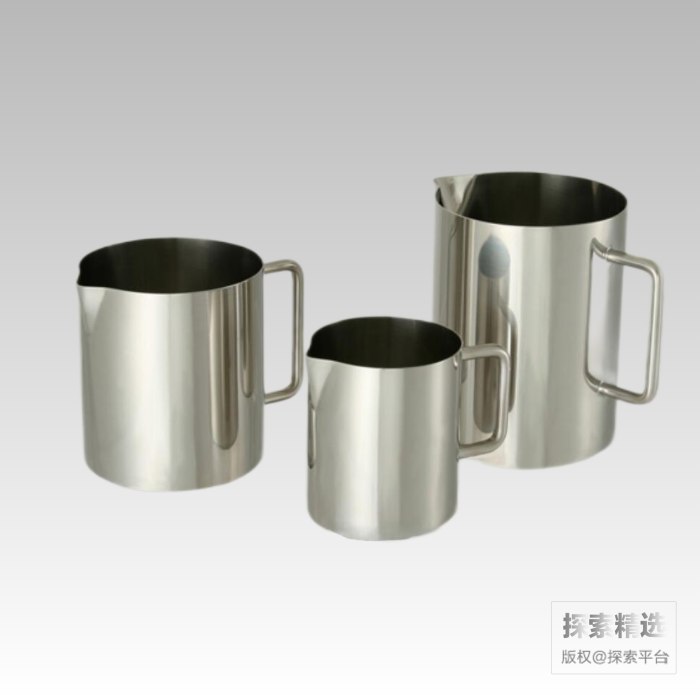316L不锈钢带柄烧杯 5L 不含盖