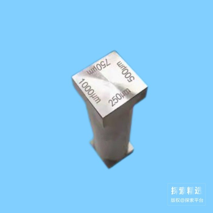 304不锈钢四面涂膜制备器 厚度：250-500-750-1000&mu;m 总长100mm 有效长度80mm