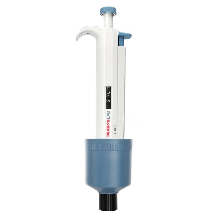 TopPette手动单道可调式移液器，2-20ml - 大龙/DragonLab
