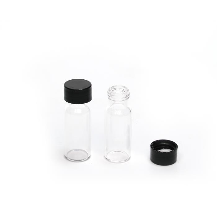 2mL透明样品瓶套装，9-425蓝色PP盖+PE垫 外径&times;高度：12x32mm