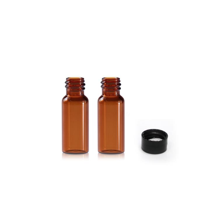 2mL棕色样品瓶套装，9-425蓝色PP盖+PE垫 外径&times;高度：12x32mm
