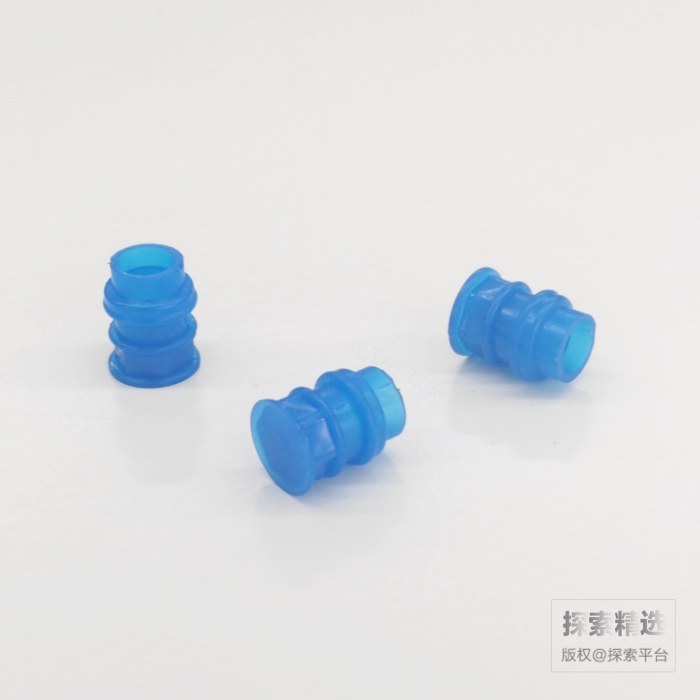 5mm 安全型核磁管帽 蓝色 EVA材质