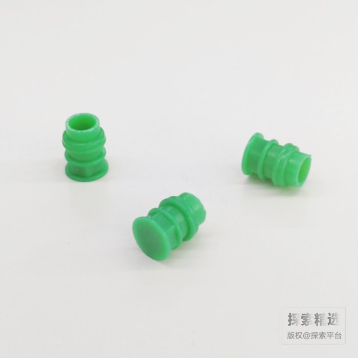 5mm 安全型核磁管帽 绿色 EVA材质