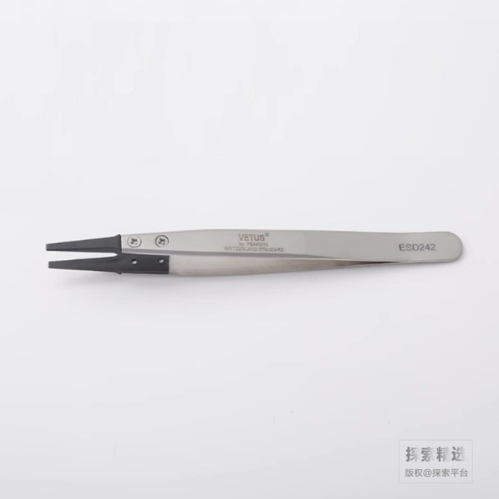 ESD可换头防静电镊子 ESD-242 125mm